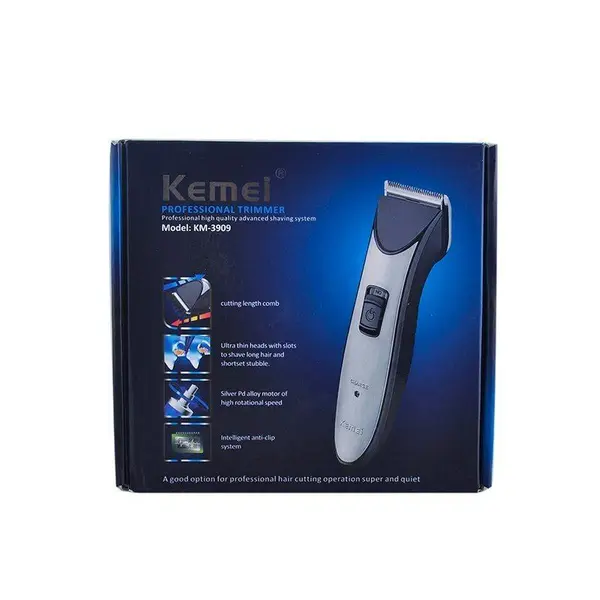 Kemei KM-3909 Electric & Rechargeable 5-in-1 Trimmer For Men – View 3